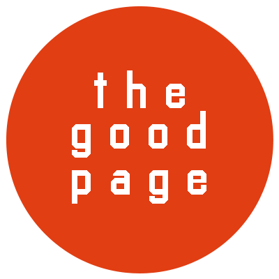 the good page, logo